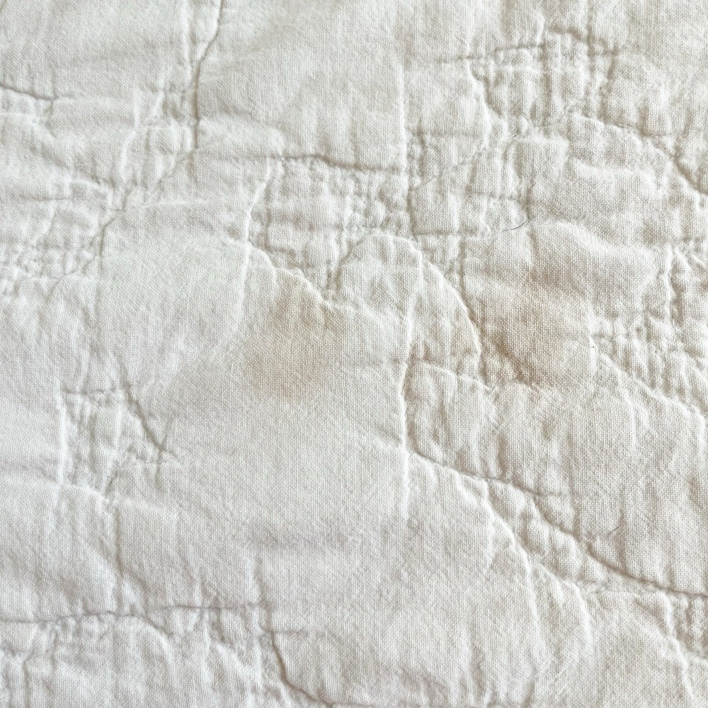 Vintage 1970s Handmade Baby Quilt - Picture 13 of 16